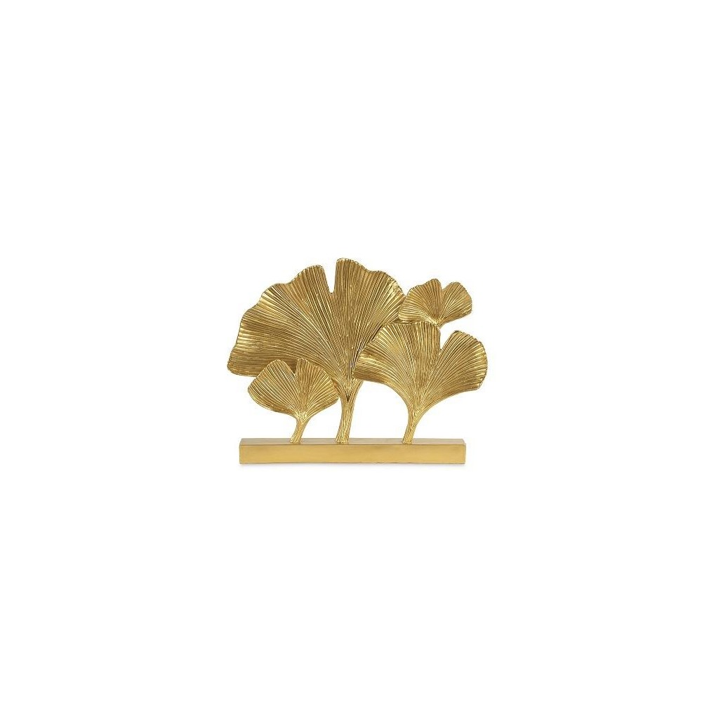 BASE CON 4 FOGLIE GINGKO ORO H